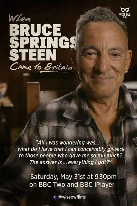 When Bruce Springsteen Came to Britain